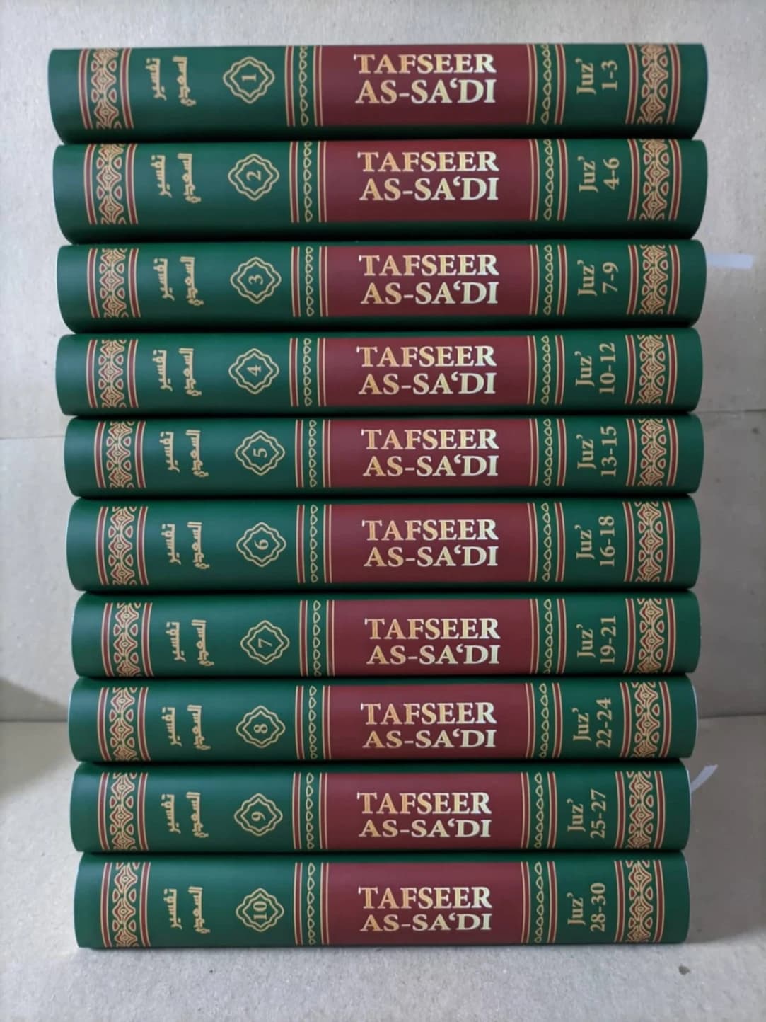 Tafseer As-Sa'di (10 Volume Set)
