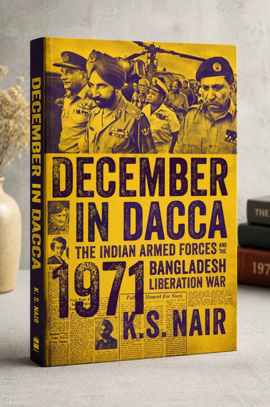 Book cover: December In Dacca: The Indian Armed Forces and the 1971 Bangladesh Liberation War