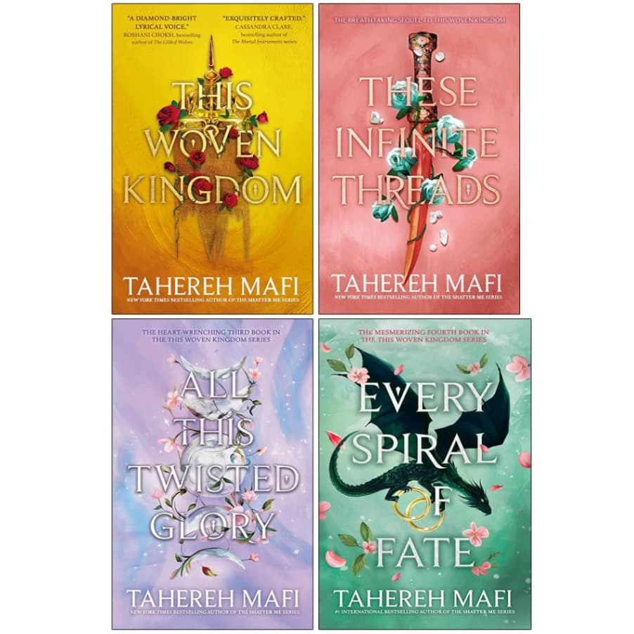 Book cover: This Woven Kingdom Series 4 Books Collection Set