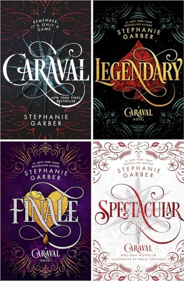Book cover: Caraval Series 4 Books Series