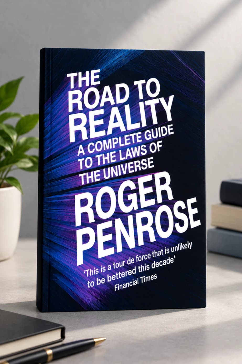 Book cover: The Road to Reality: A Complete Guide to the Laws of the Universe