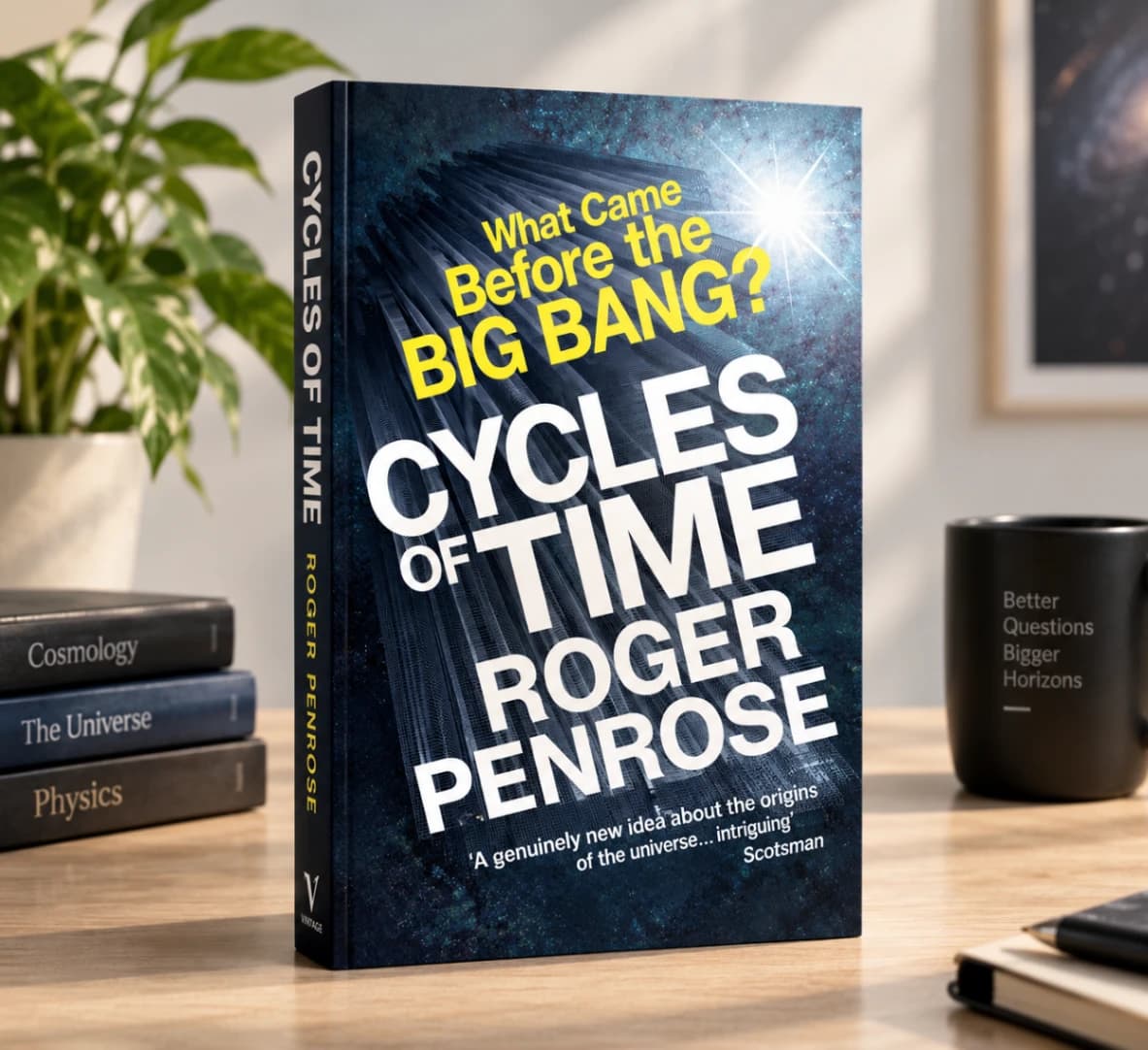 Book cover: Cycles of Time: An Extraordinary New View of the Universe