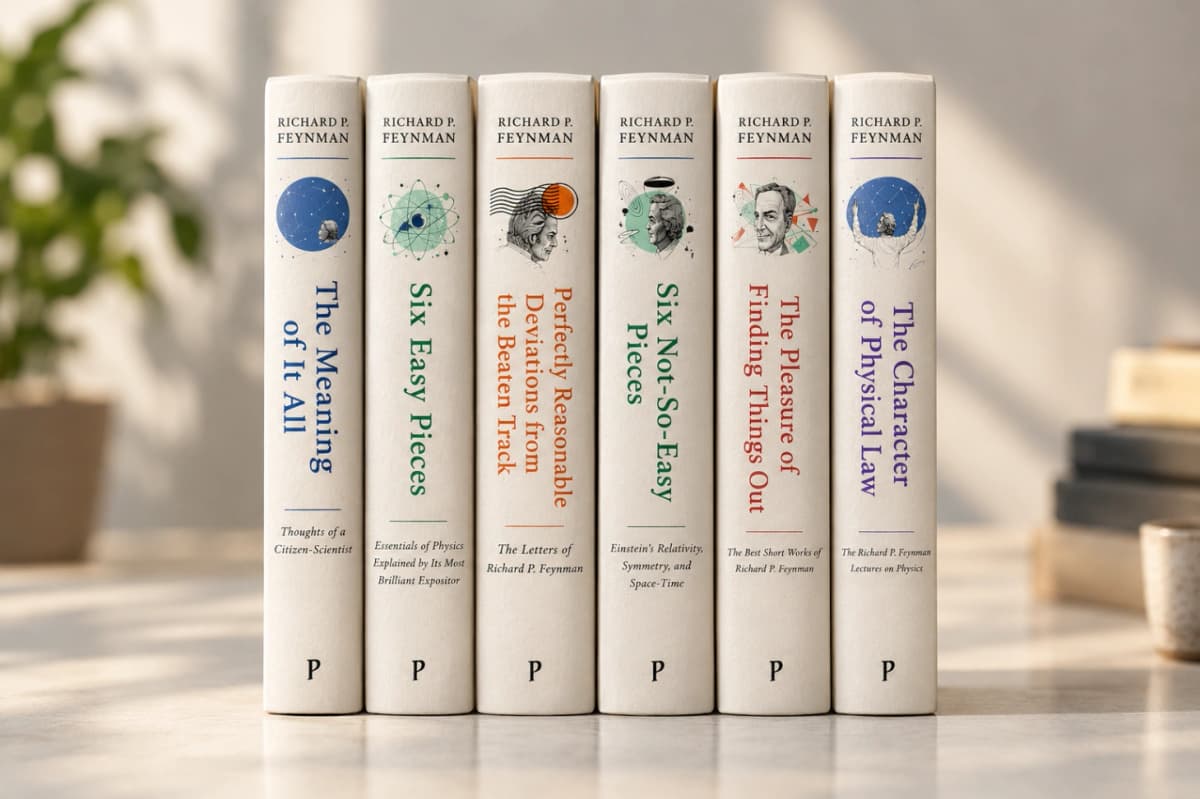 Book cover: Richard P. Feynman Best Collective Combo (6 Books)